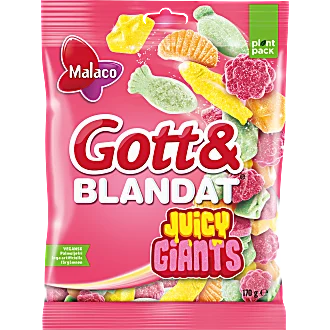 Gott och Blandat Juicy Giants